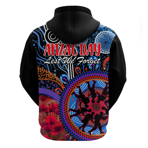 australia-anzac-day-zip-up-and-pullover-hoodie-aboriginal-military-and-poppy-flowers-style