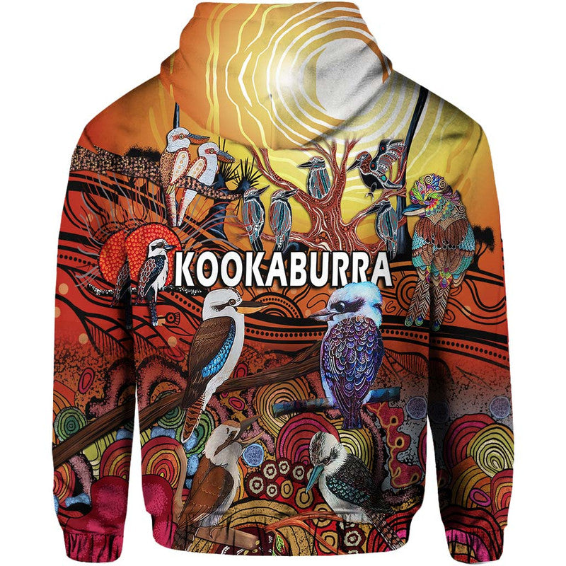 australia-kookaburra-dreaming-aboriginal-arty-style-zip-up-and-pullover-hoodie