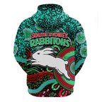 rabbitohs-rugby-zip-up-and-pullover-hoodie-aboriginal-dots-verion