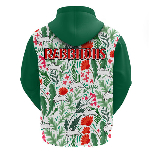 rabbitohs-poppy-flowers-field-zip-up-and-pullover-hoodie