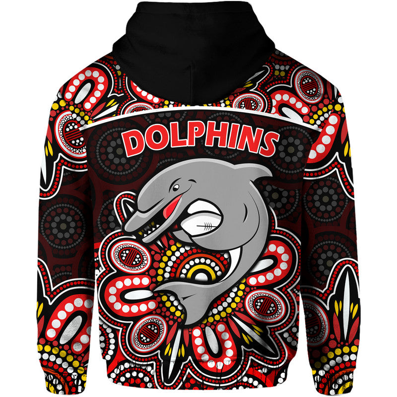 dolphins-rugby-zip-up-and-pullover-hoodie-aboriginal-dot-painting