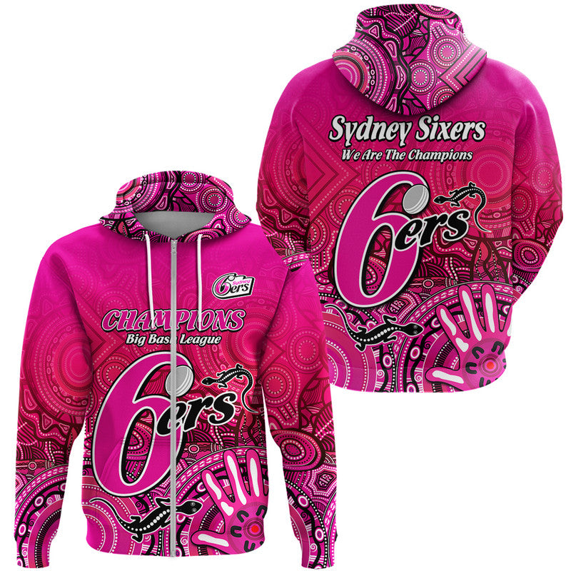 sydney-sixers-champions-zip-up-and-pullover-hoodie-lizard-indigenous-aboriginal