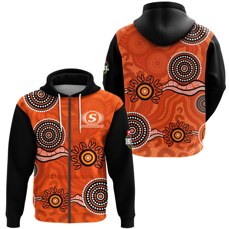 perth-scorchers-cricket-dots-zip-up-and-pullover-hoodie