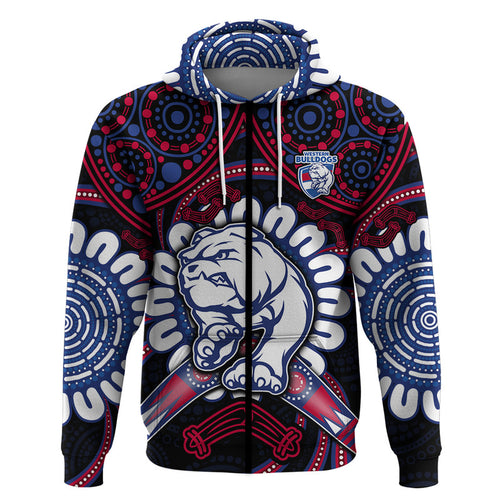 western-bulldogs-football-zip-up-and-pullover-hoodie-boomerang-indigenous-dots