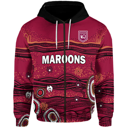 custom-personalised-qld-maroons-rugby-zip-up-and-pullover-hoodie-indigenous