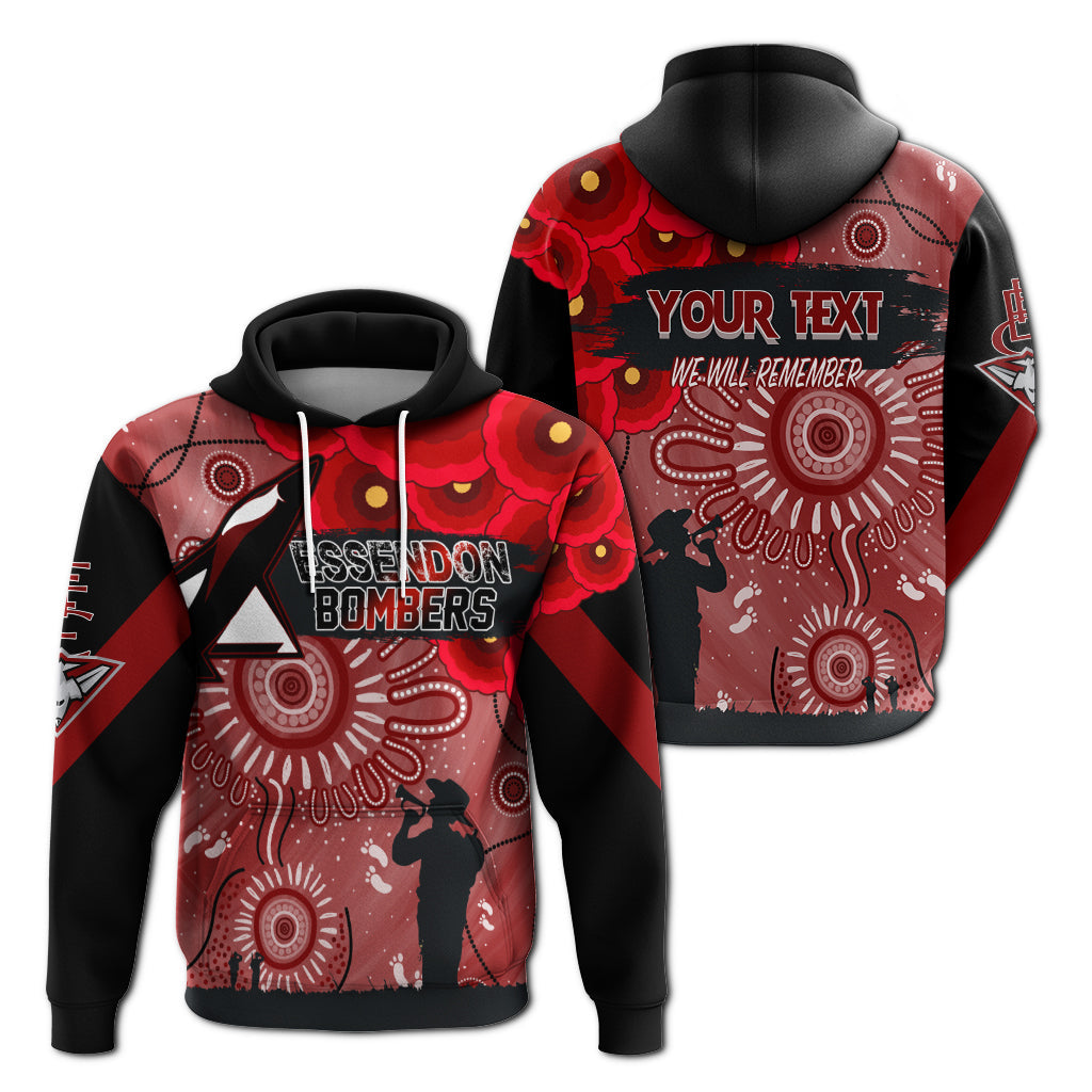 custom-personalised-essendon-bombers-indigenous-anzac-day-hoodie-we-will-remember