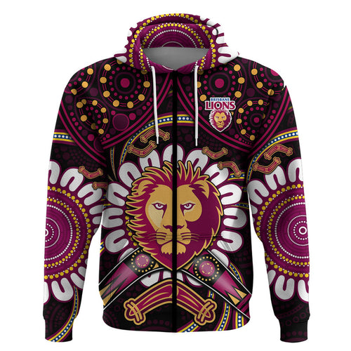 custom-personalised-brisbane-lions-football-zip-up-and-pullover-hoodie-boomerang-indigenous-dots