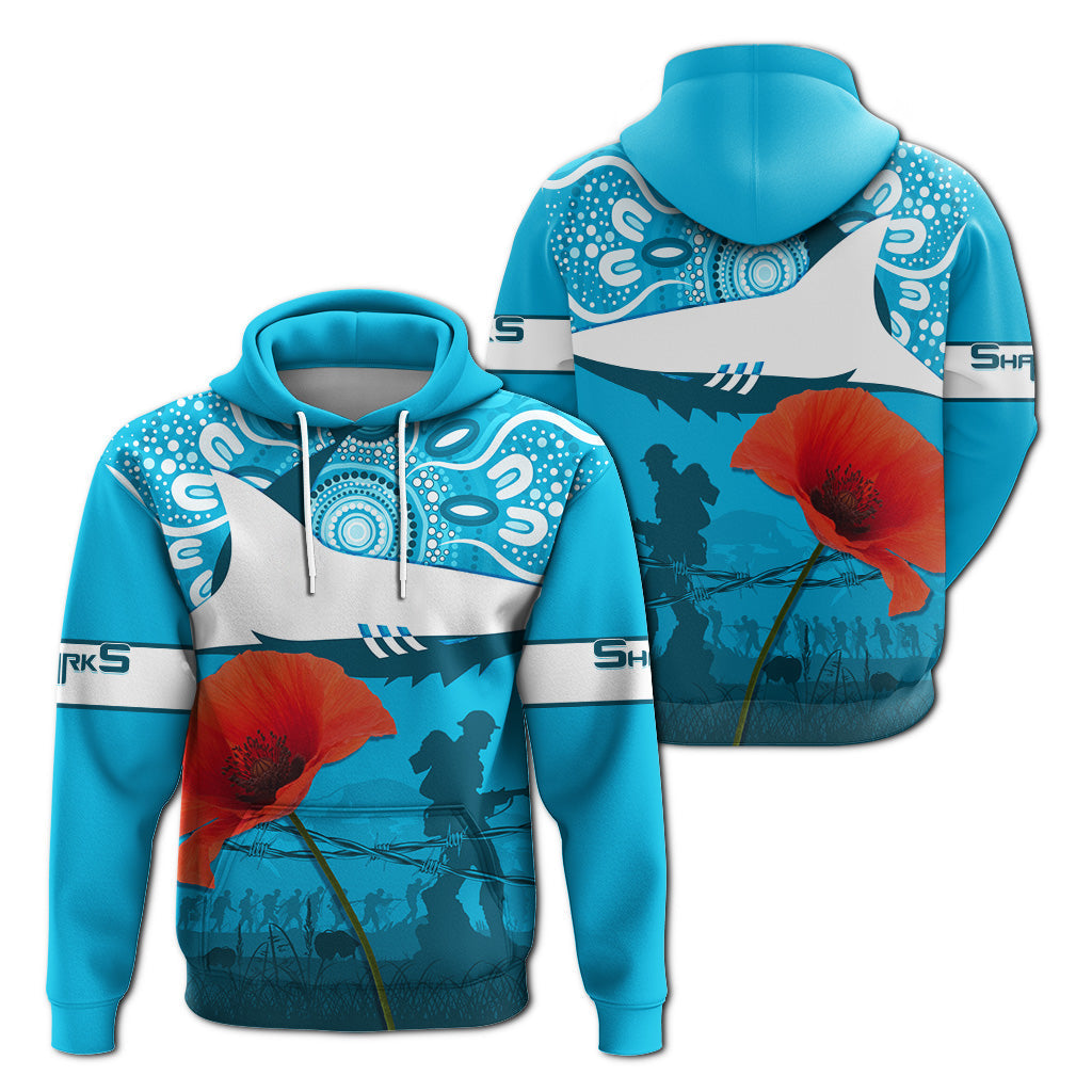 sharkies-rugby-hoodie-anzac-day-barb-wire-style