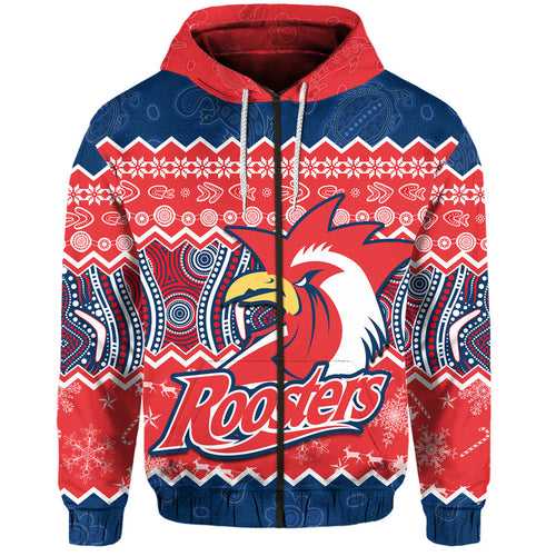sydney-aboriginal-roosters-christmas-vibe-zip-up-and-pullover-hoodie