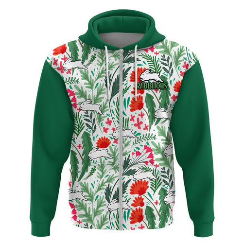 custom-personalised-rabbitohs-poppy-flowers-field-zip-up-and-pullover-hoodie