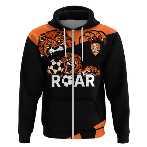 custom-personalised-brisbane-roar-soccer-zip-up-and-pullover-hoodie-the-roar-mascot