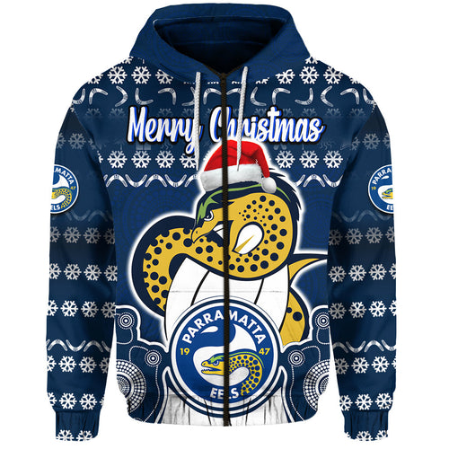 parramatta-eels-christmas-vibe-with-aboriginal-dot-panting-style-zip-up-and-pullover-hoodie