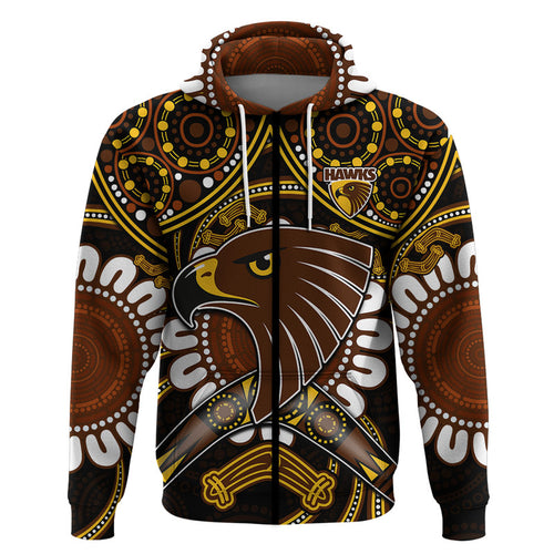 custom-personalised-hawks-football-zip-up-and-pullover-hoodie-boomerang-indigenous-dots
