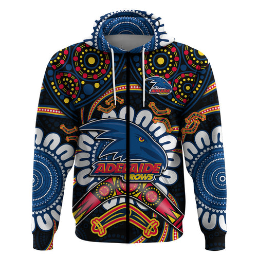adelaide-crows-football-zip-up-and-pullover-hoodie-boomerang-indigenous-dots
