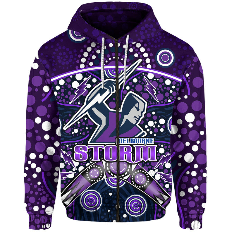 custom-personalised-storm-rugby-zip-up-and-pullover-hoodie-melbourne-boomerang-indigenous-dots