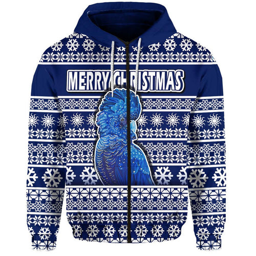 custom-personalised-australian-cockatoo-christmas-vibe-with-aboriginal-dot-painting-style-zip-up-and-pullover-hoodie