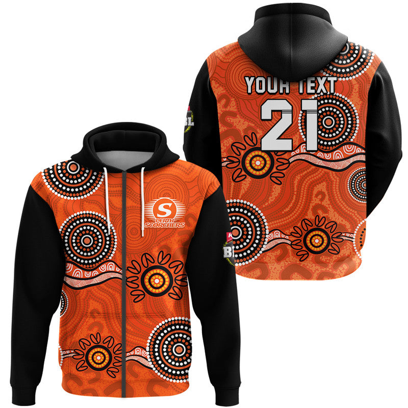 custom-personalised-perth-scorchers-cricket-dots-zip-up-and-pullover-hoodie