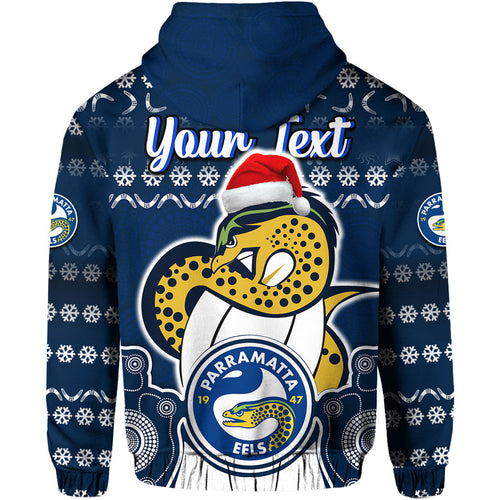 custom-personalised-parramatta-eels-christmas-vibe-with-aboriginal-dot-panting-style-zip-up-and-pullover-hoodie