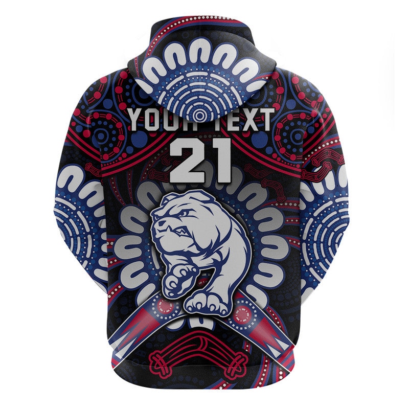 custom-personalised-western-bulldogs-football-zip-up-and-pullover-hoodie-boomerang-indigenous-dots
