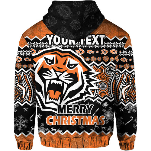 custom-personalised-wests-tigers-aboriginal-christmas-vibe-gold-version-zip-up-and-pullover-hoodie