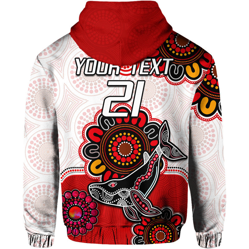 custom-personalised-dolphins-rugby-zip-up-and-pullover-hoodie-indigenous-circles-and-waves-white