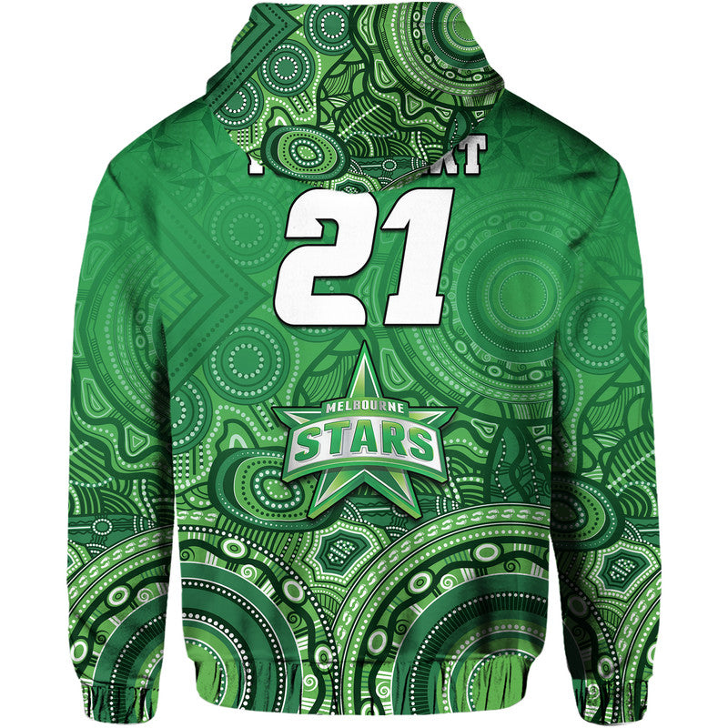 custom-personalised-melbourne-team-green-indigenous-aboriginal-stars-arts-zip-up-and-pullover-hoodie