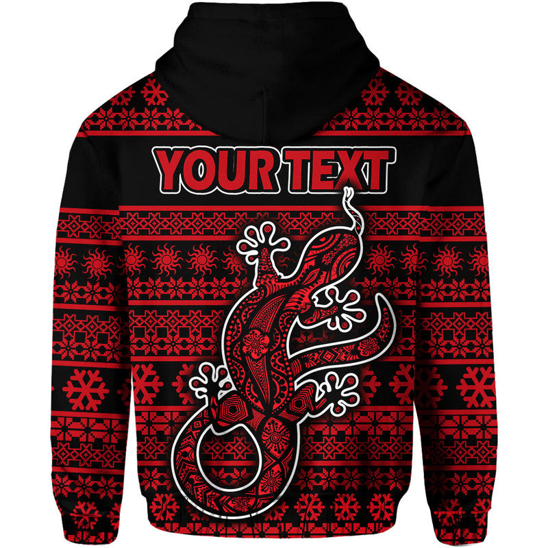 custom-personalised-australian-lizard-christmas-vibe-with-aboriginal-dot-painting-style-zip-up-and-pullover-hoodie