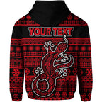 custom-personalised-australian-lizard-christmas-vibe-with-aboriginal-dot-painting-style-zip-up-and-pullover-hoodie