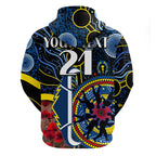 custom-personalised-cowboys-rugby-anzac-zip-up-and-pullover-hoodie-aboriginal-military-and-poppy-flowers