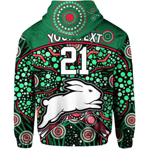 custom-personalised-south-sydney-indigenous-rabbitohs-dot-art-style-zip-up-and-pullover-hoodie