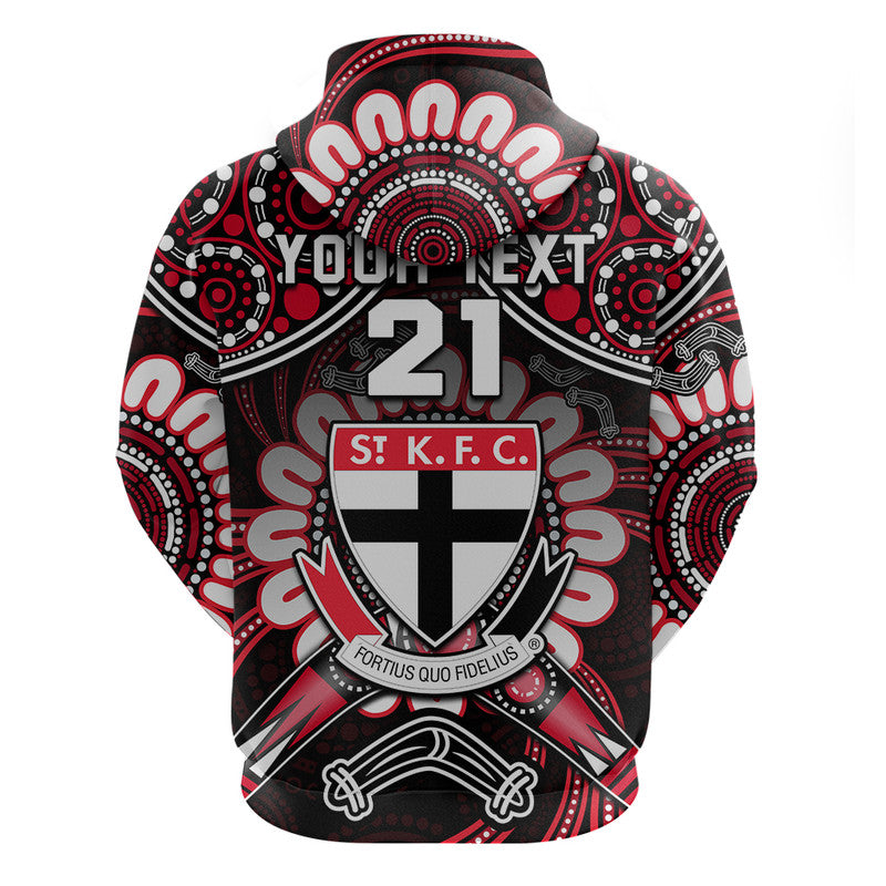 custom-personalised-st-kilda-saints-zip-up-and-pullover-hoodie-boomerang-indigenous-dots