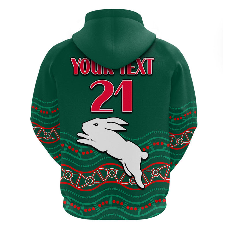 custom-personalised-rabbitohs-australia-day-zip-up-and-pullover-hoodie-flag-map-and-aboriginal-wave