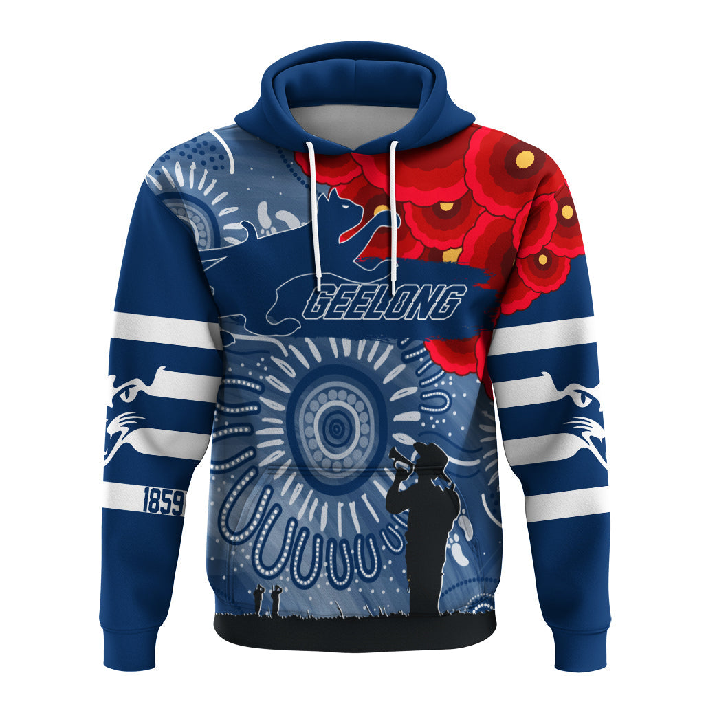 custom-personalised-geelong-cats-indigenous-anzac-day-hoodie-we-will-remember