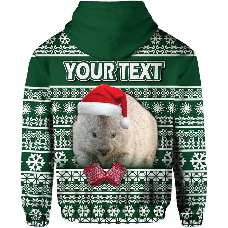 custom-personalised-australian-wombat-christmas-vibe-with-aboriginal-dot-painting-style-zip-up-and-pullover-hoodie