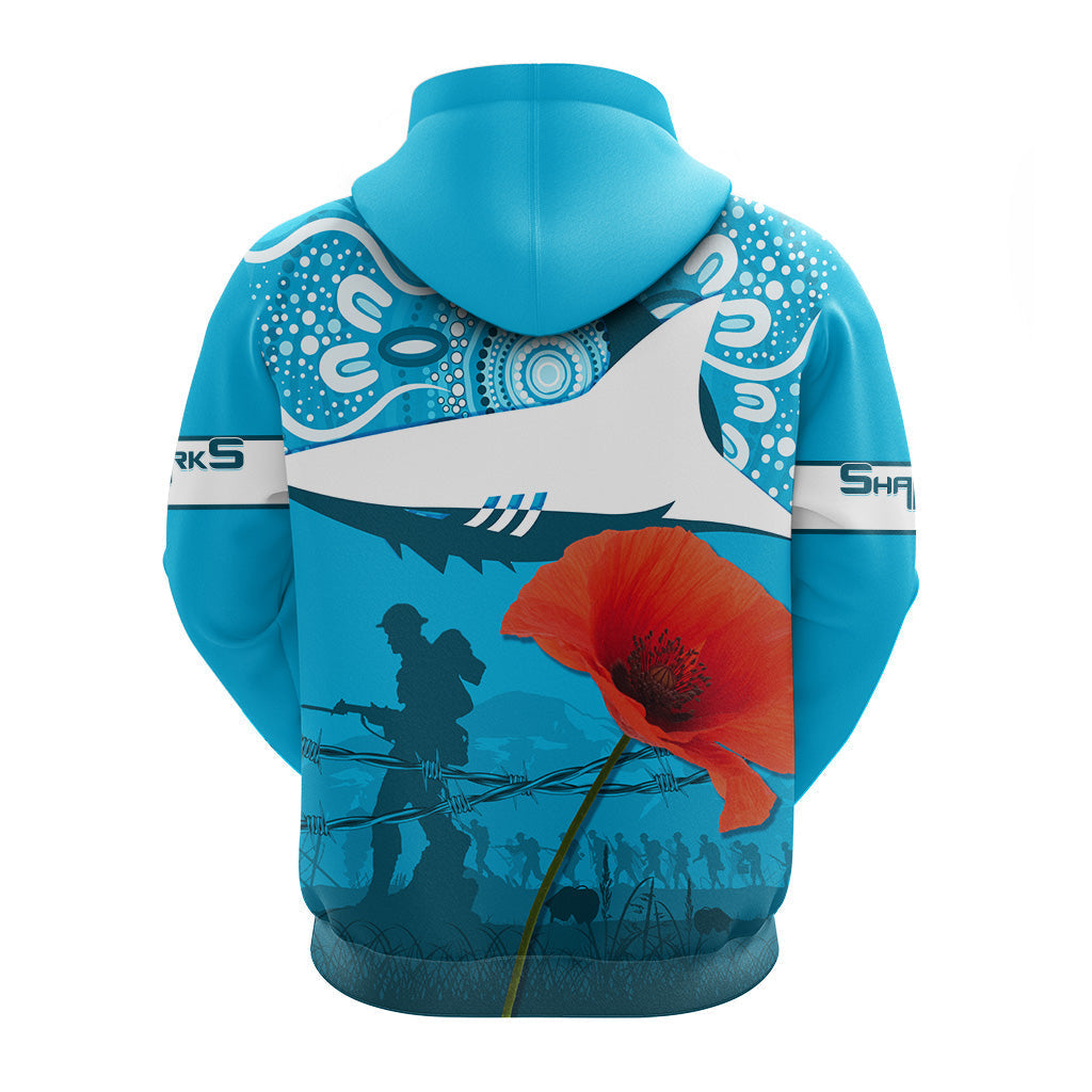 sharkies-rugby-hoodie-anzac-day-barb-wire-style