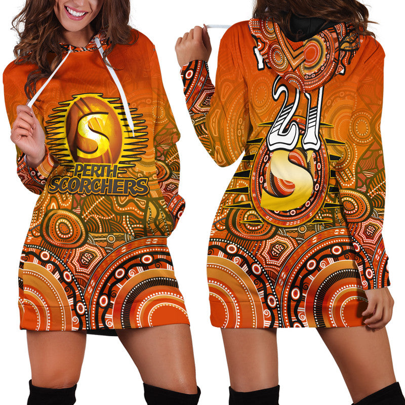 custom-personalised-perth-scorchers-indigenous-aboriginal-arts-hoodie-dress