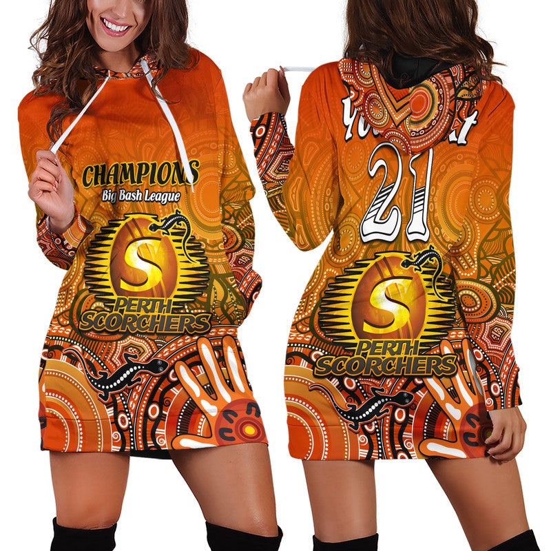 custom-personalised-perth-scorchers-champions-hoodie-dress-lizard-indigenous-aboriginal