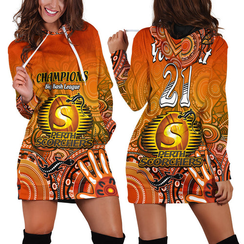 custom-personalised-perth-scorchers-champions-hoodie-dress-lizard-indigenous-aboriginal