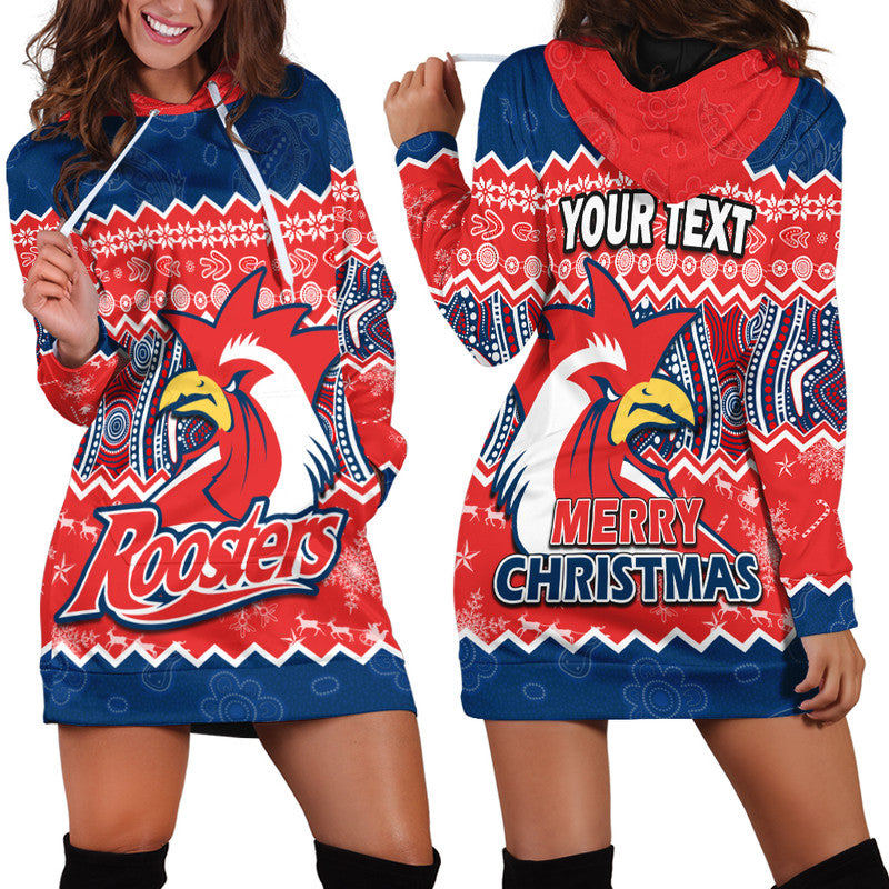 custom-personalised-sydney-aboriginal-roosters-christmas-vibe-hoodie-dress