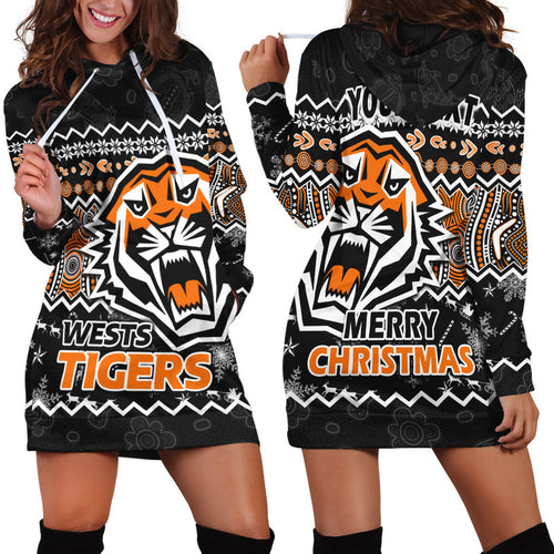 custom-personalised-wests-tigers-aboriginal-christmas-vibe-black-version-hoodie-dress