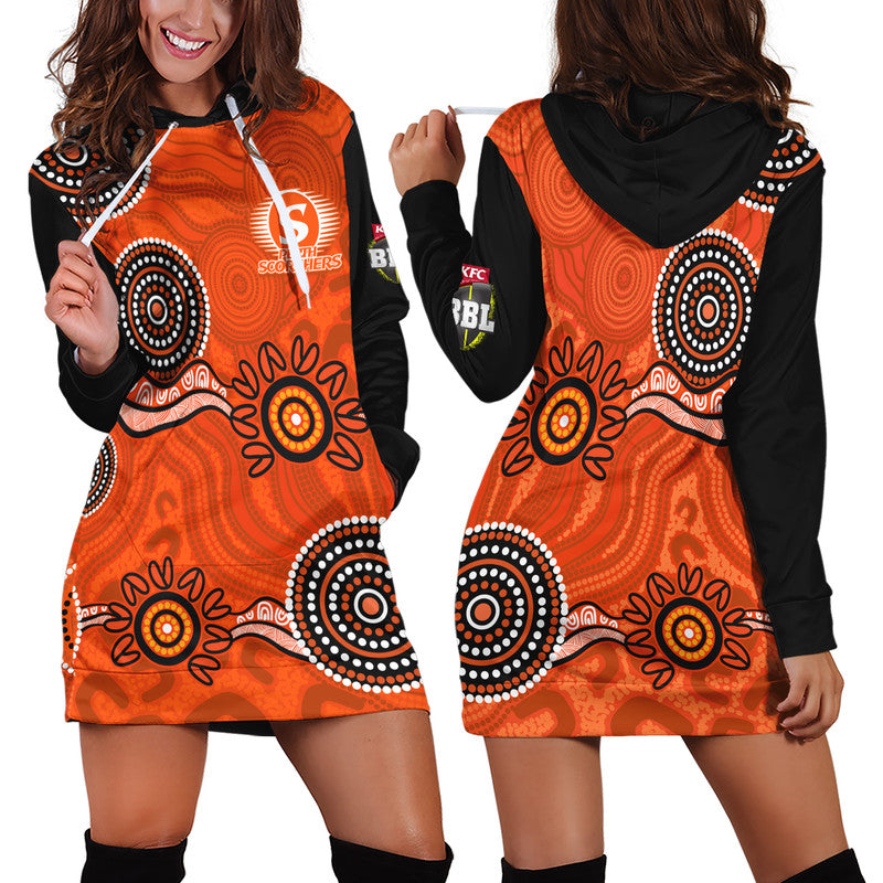 perth-scorchers-cricket-dots-hoodie-dress