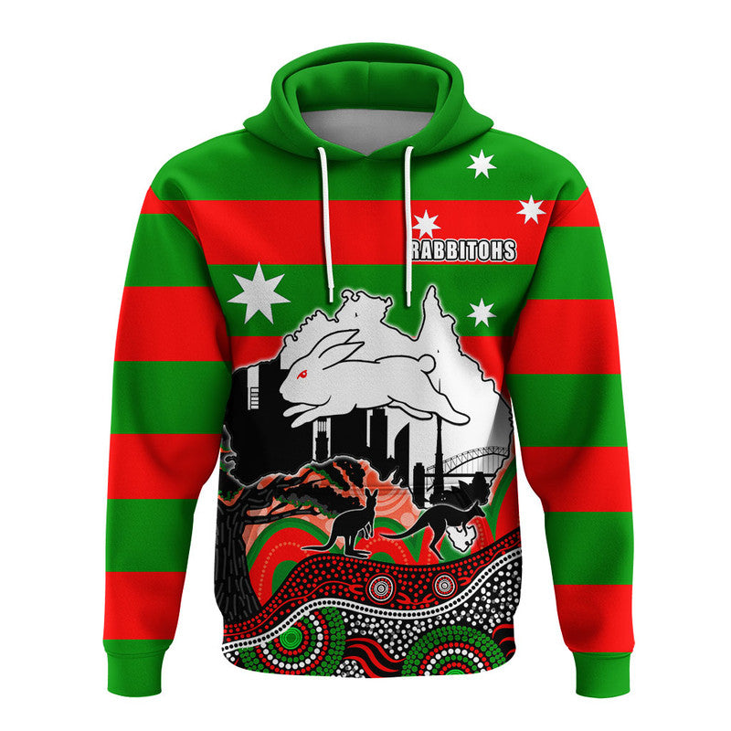 custom-personalised-rabbitohs-rugby-hoodie-australia-day-style