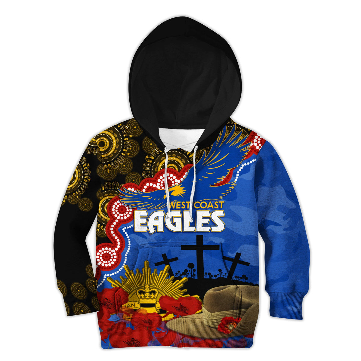 eagles-football-anzac-2023-hoodie-kid-aboriginal-mix-slouch-hat