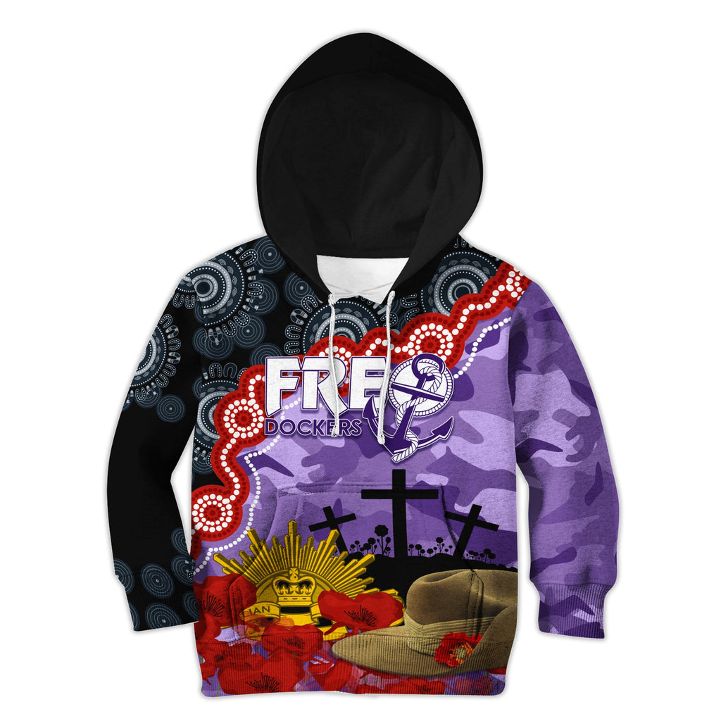 freo-dockers-football-anzac-2023-hoodie-kid-aboriginal-mix-slouch-hat