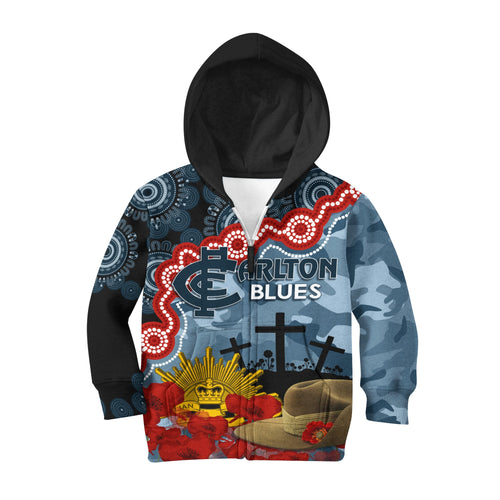 the-blues-football-anzac-2023-hoodie-kid-aboriginal-mix-slouch-hat