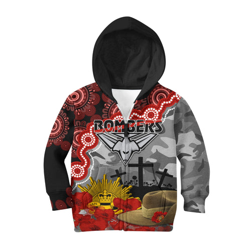 bombers-football-anzac-2023-hoodie-kid-aboriginal-mix-slouch-hat