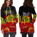 indigenous-naidoc-week-2022-hoodie-dress-kangaroo-and-emu-birds