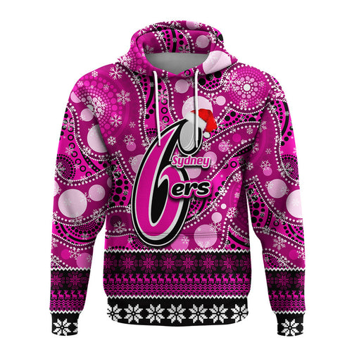 sydney-sixers-christmas-mix-aboriginal-hoodie