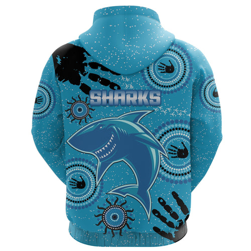 custom-personalised-cronulla-sharks-hoodie-indigenous-country-style