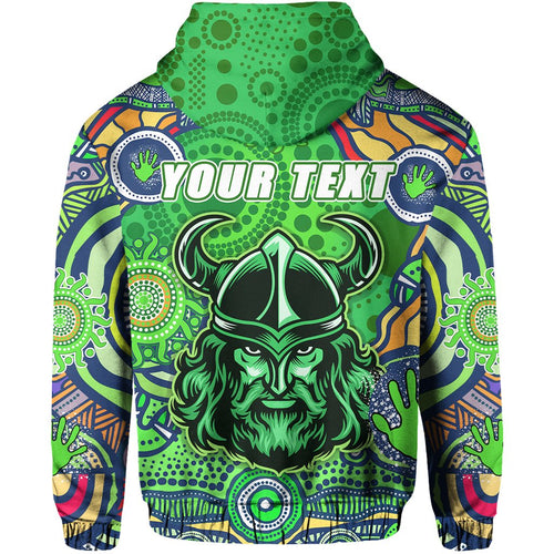 custom-personalised-raiders-newest-zip-hoodie-come-on-green